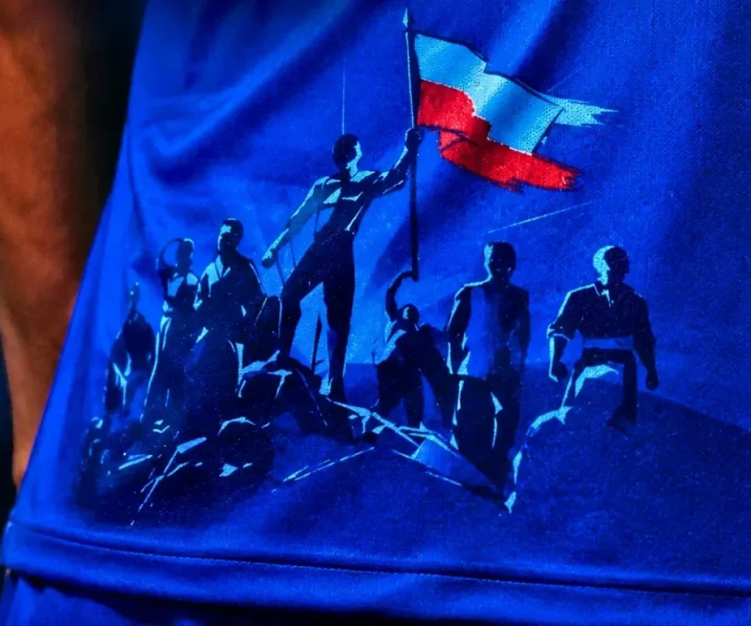A FIFA exigiu que o Haiti alterasse sua camisa para a Copa do Mundo de 2026.